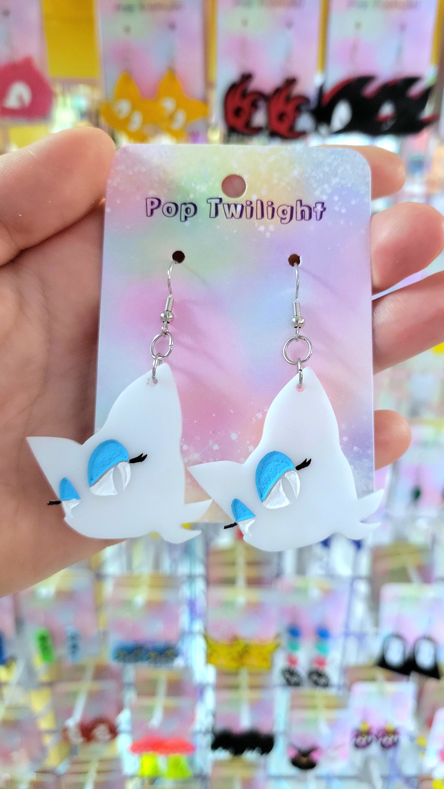 Sonic Rouge Earrings