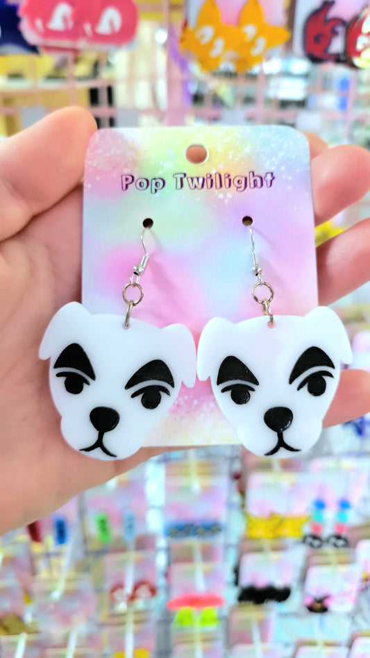 Animal Crossing KK Slider Earrings