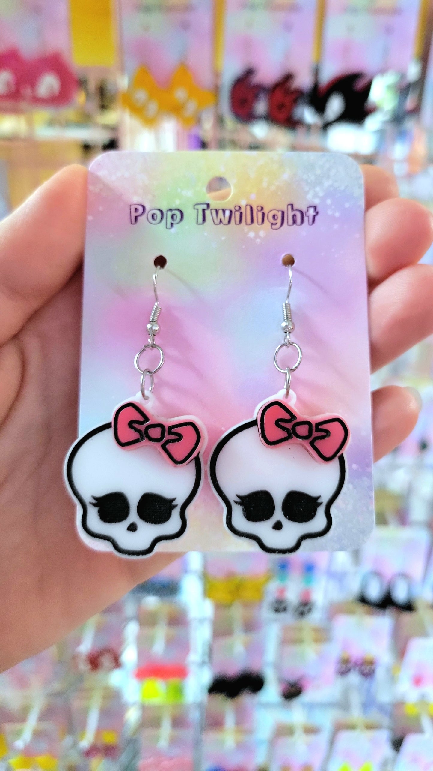 Monster High Skull Girl Earrings