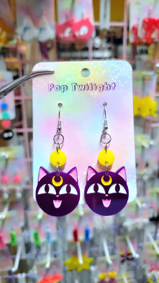 Sailor Moon Luna P Earrings